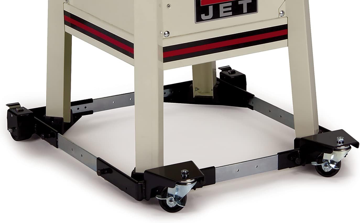 Powermatic 12-Inch Parallelogram Jointer, Helical Cutterhead, 3 HP, 230/460V 3Ph (1285) + Mobile Base (708119)