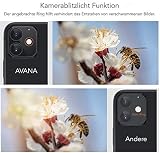 AVANA Ochrona aparatu do iPhone 12 mini [2 sztuki] szkło ochronne na aparat folia ochronna odporna na zarysowania folia ochronna przezroczysta