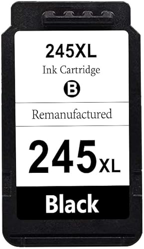 SanSeCai Cartucho de tinta negro remanufacturado para Canon PG-245XL 245 XL de repuesto compatible con iP2820 MG2420 MX490 MX492 MG3020 MG2522