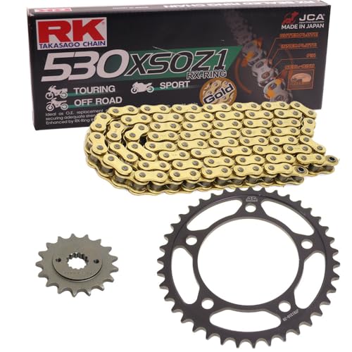 Il kit Catene moto composto da aperto – Catena un pignone e ruota; o – /X – /XW – Catene sono realizzati con hohlniets chloss; tutti i non essere O-ring – Catene con fermaglio lucchetto bestückt; gratuiti su richiesta vernieten abbiamo altrettanto la catena collana dal set gratuitamente catenella; vengono effettuati possibili übersetzungsänderungen
