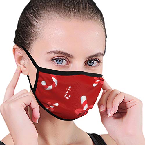 Preisvergleich Produktbild Unisex Anti-Staub Mundmaske Weihnachtsdekoration Candy Wiederverwendbare Gesichtsmaske für Kinder Teenager Männer Frauen