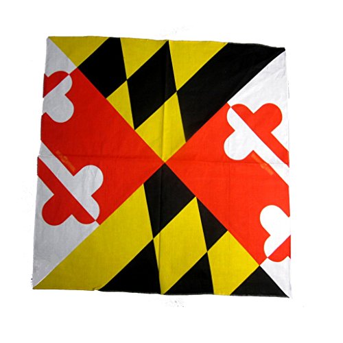 Route One Apparel | Maryland Flag Bandana in Multiple Styles and Sizes