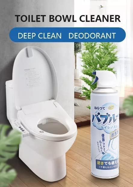 CESITRA Multi-Purpose Toilet Cleaner Fast Active Cleaner Foaming Spray For Bidet Seat Nozzles Toilet Bowl Kitchen Cleaner, Bathroom Cleaning, Squat Toilet, Sink, Basin, Tiles (1 Pic,500ml) 4