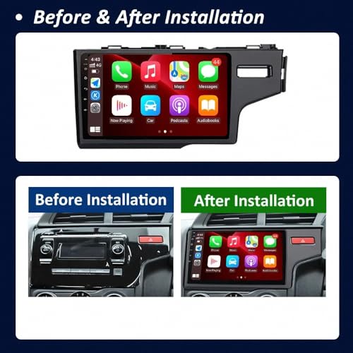 Pantalla de coche con Android Auto inalámbrico para actualizar tu radio original 2