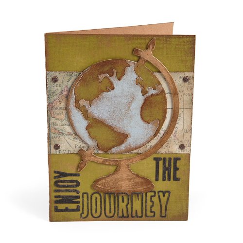 Sizzix Bigz Die, Vintage Globe by Tim Holtz : Amazon.ca: Home