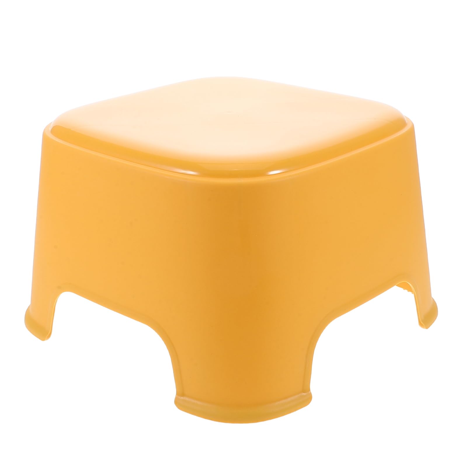 Holibanna Ergonomic Kids Stool Multi-Functional Step Stool for Bathroom Toilet Safe Comfortable Non-Slip and Rounded Edges Sturdy Plastic Material