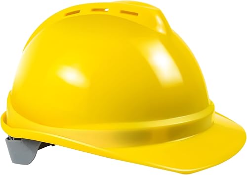 Miniatura 8 de Casco de seguridad para construcción, casco de seguridad ajustable, con rejillas de ventilación y banda de algodón para el sudor, sombreros