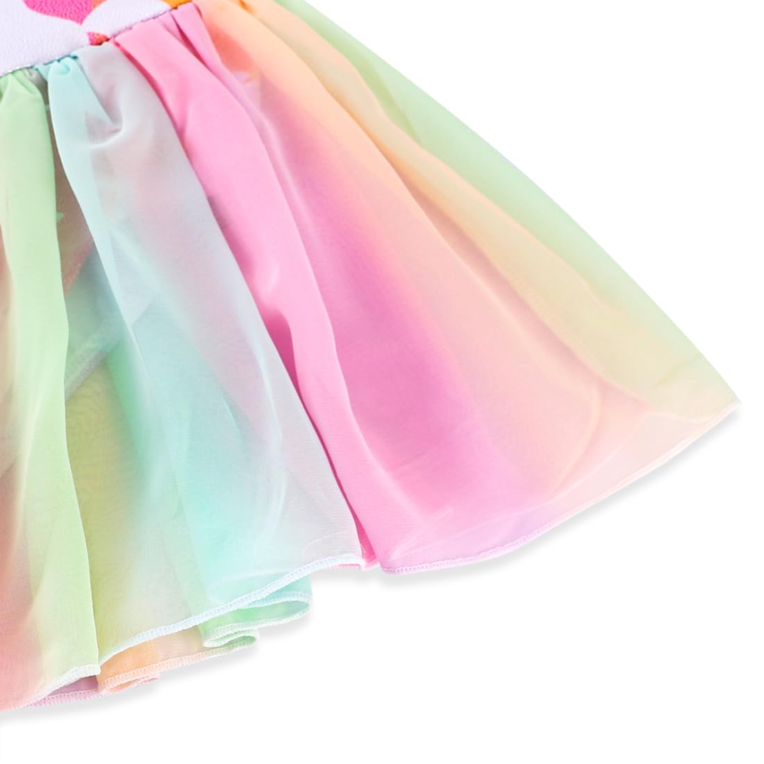 EQSJIU Leotardo de ballet con falda tutú para niñas, danza, gimnasia, niños pequeños, vestido de fiesta de copo de nieve brillante