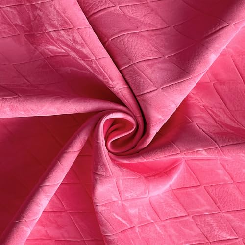 Tissu en similicuir rose pour rénover un fauteuil ou créer des coussins