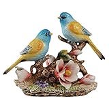 3. El tamaño de esta estatua de aves: 7.75inx3.66inx6.29in, este tamaño es muy adecuado para muchas escenas.