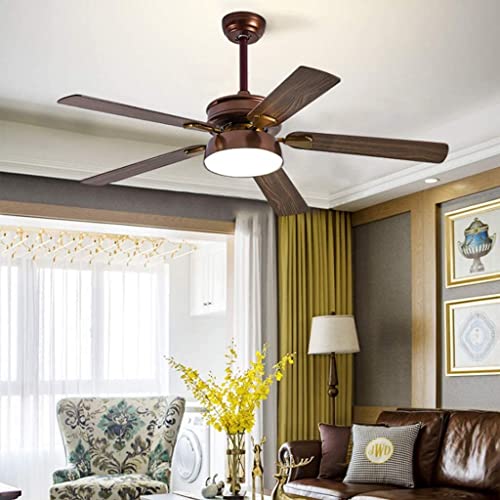 Ventilateur de plafond moderne avec éclairage LED télécommandé