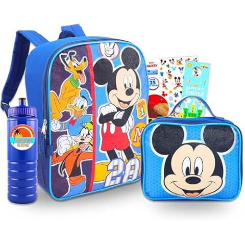 Mickey Mouse Kids Backpack Set Cover
