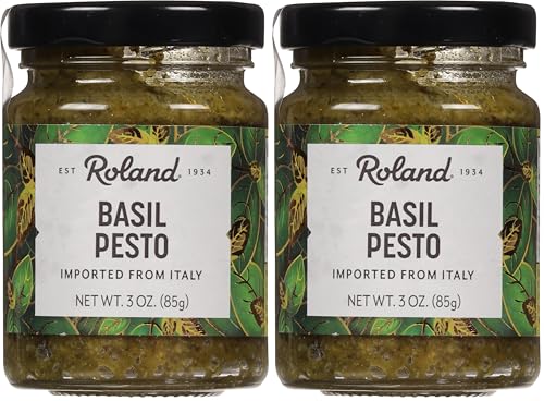 Roland Foods Basil Pesto with Olive Oil, Specialty Imported Food, 3-Ounce Bottle (Pack of 2) image 5