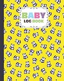 Baby Log Book: Bears Cover Baby Log Book for Mom, Infant Tracking Schedule Log Book, Feeding and Sleep Schedule for Babies, Newborn Baby’s Schedule Log Book