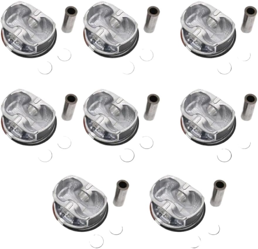 Engine Rebuild Timing Chain Kit Head Gasket Piston Ring Set 5.0 L V8 GAS Compatible With XF XJ 5.0L 508PN AJ133 09-13