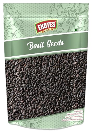 Image of Exotes Premium Dry Fruits (Basil Seeds / Sabja), 250 g