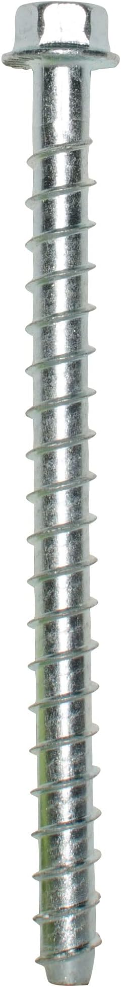 Simpson Strong-Tie THD37600H 3/8 Inch x 6 Inch, Hex Washer Head, Zinc Plated Titen HD Heavy-Duty Screw Anchor for Concrete, Easy Installation (Pack of 50)