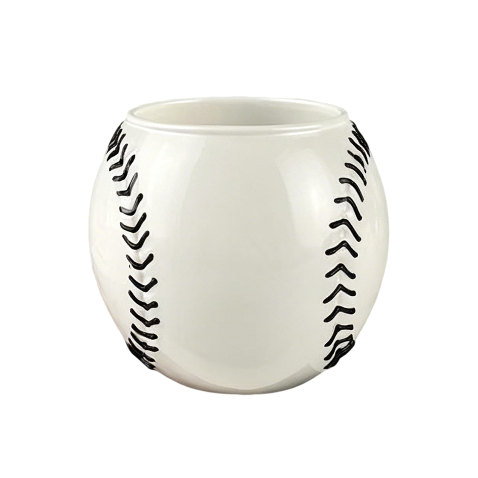 JSGHGDF Sturdy Clear Glass Whiskeys Decanter in Fun Baseball Shape Premium Baseball Liquor Vessel for Collectors Unique Whiskeys Bottle