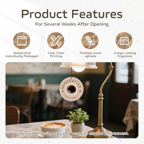 Image of HINFKA Custom Car Air Fresheners for Company Logos | Business Gifts; Event Giveaways; 10-1000 Pcs Bulk Orders; Double-Sided Print; Scent Options Available; Round