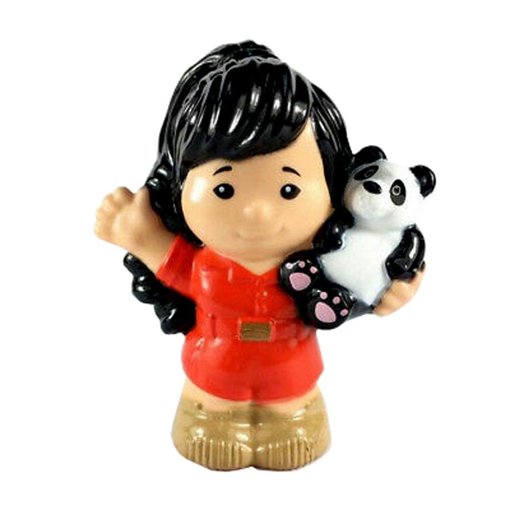 Mattel Replacement Part for Fisher-Price Little People Giant Panda DRG73  Replacement Figure Zookeeper Anne
