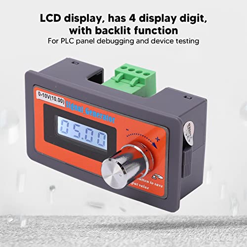 Image of ABS DC 0‑10V Voltage Signal Generator, High Accuracy Adjustable Voltage Signal Simulator, Multiple Protections Voltage Simulator for Electrical Machiner