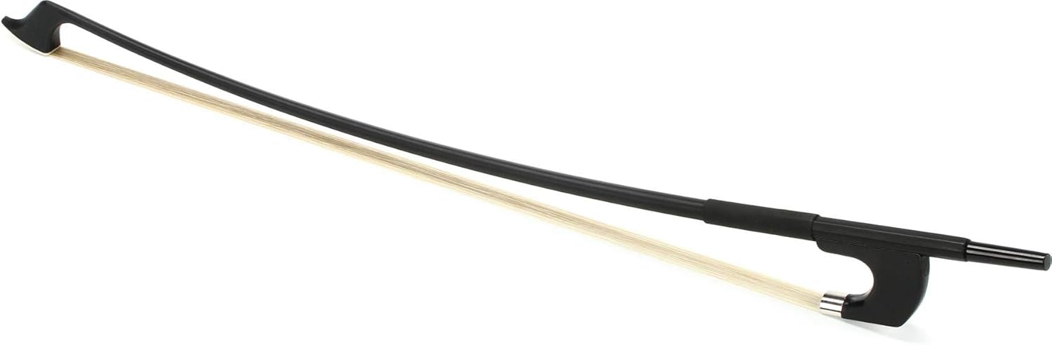 BASS BOW GERMAN FIBERGLASS HALF-LINED FROG LEATHERETTE GRIP - 1/8