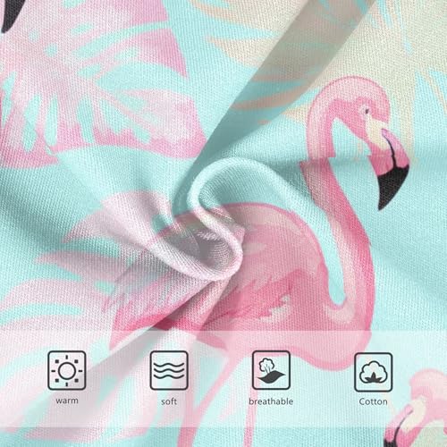 Pink Flamingos Pastel Leaves Blue Girls Underwear Toddler 2t Cotton Girl Panties Cute Fancy Undies Kids Briefs3