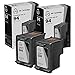 LD Remanufactured Ink Cartridge Replacement for HP 94 C8765WN (Black, 2-Pack)