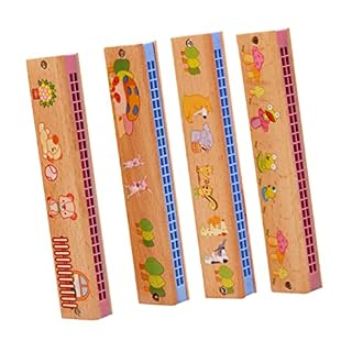 Alasum 3 Pièces 24 Étudiants Trous Début Harmonica pour Jouets Modèle D’Instrument en Bois Débutant Aléatoire Éducatif… - Les Beatles, Paul McCartney, John Lennon, RIngo Starr, George Harrison Alasum 3 Pièces 24 Étudiants Trous Début Harmonica pour Jouets Modèle D'Instrument en Bois Débutant Aléatoire Éducatif… – Image 7