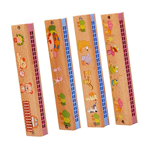 Alasum 3 Pièces 24 Étudiants Trous Début Harmonica pour Jouets Modèle D’Instrument en Bois Débutant Aléatoire Éducatif… - Les Beatles, Paul McCartney, John Lennon, RIngo Starr, George Harrison Alasum 3 Pièces 24 Étudiants Trous Début Harmonica pour Jouets Modèle D'Instrument en Bois Débutant Aléatoire Éducatif… – Image 8