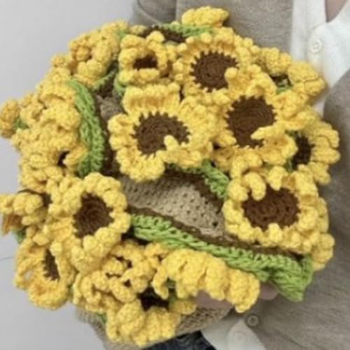 Kit crochet couverture fleurie pour créer votre décoration de salon cosy