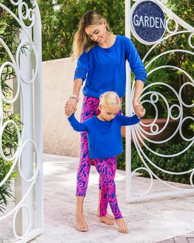 Lilly Pulitzer Girls Mini Emmaline Pullover in Borealis Blue size XS4