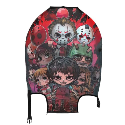 Joisal Horror Characters Suitcase Covers for Luggage Elastic Suitcase Protector, Travel Essential2