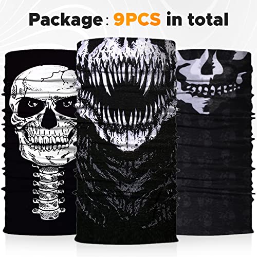 Image of JOEYOUNG Headwear, Bandana, Neck Gaiter Head Wrap Headband Balaclava Magic Scarf