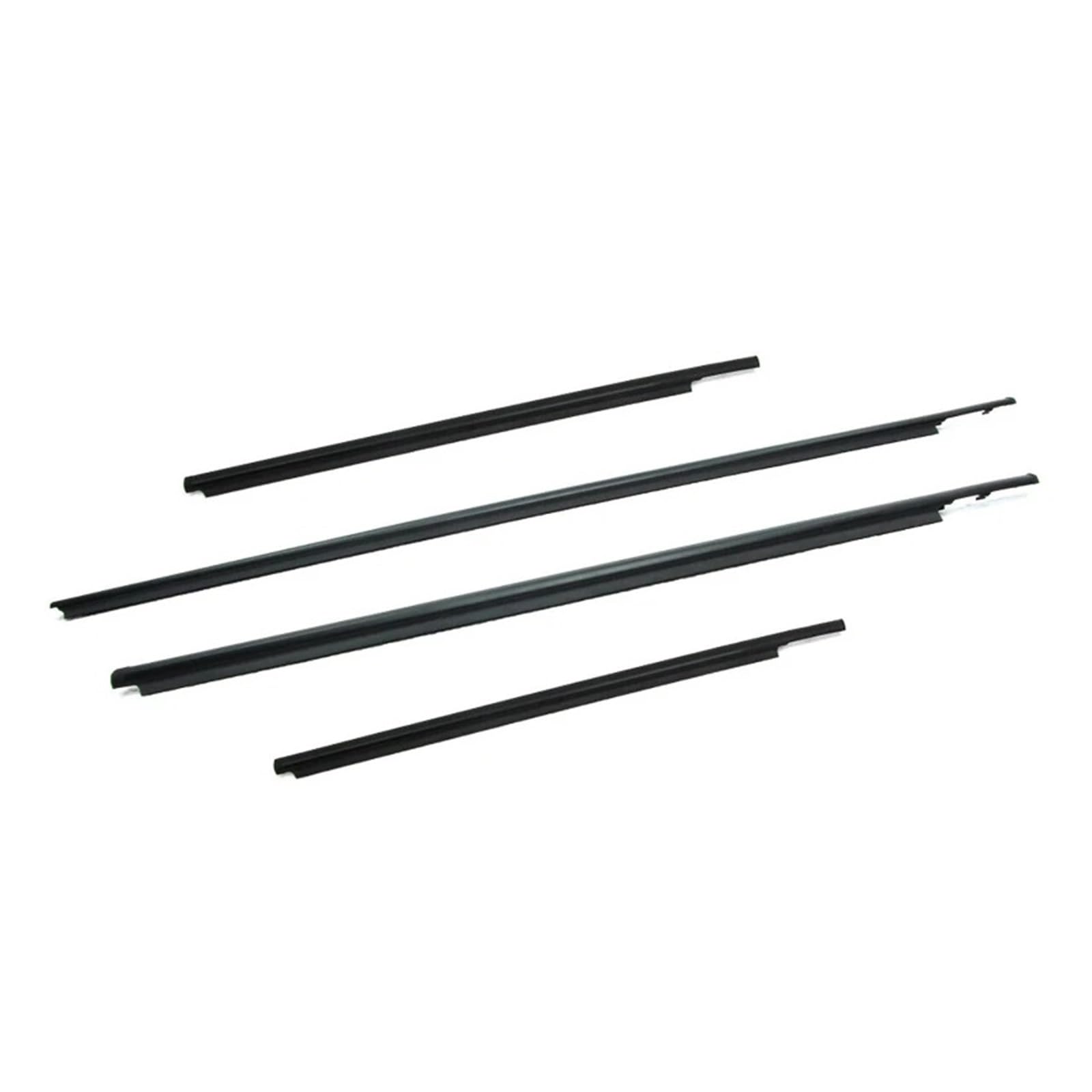 Iukmrt 2008-2013 For Toyota For Vios 2002-2018 4Pcs Car Window Glass Sealed Strip Side Wheatherstrip Car Door Seal Protector