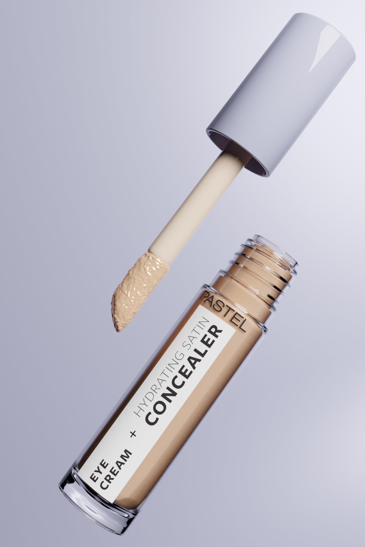 Pastel Eye Cream + Hydrating Satin Concealer - Göz Kremi + Göz Altı Kapatıcısı, 61 Vanilla, 4,3 ml