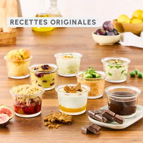 Verrine Kit 8 Verrines compat. Cookeo6L XA6140E0 - vue 7
