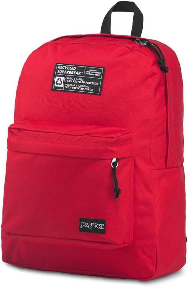 JANSPORT Recycled superbreak, Red, One Size