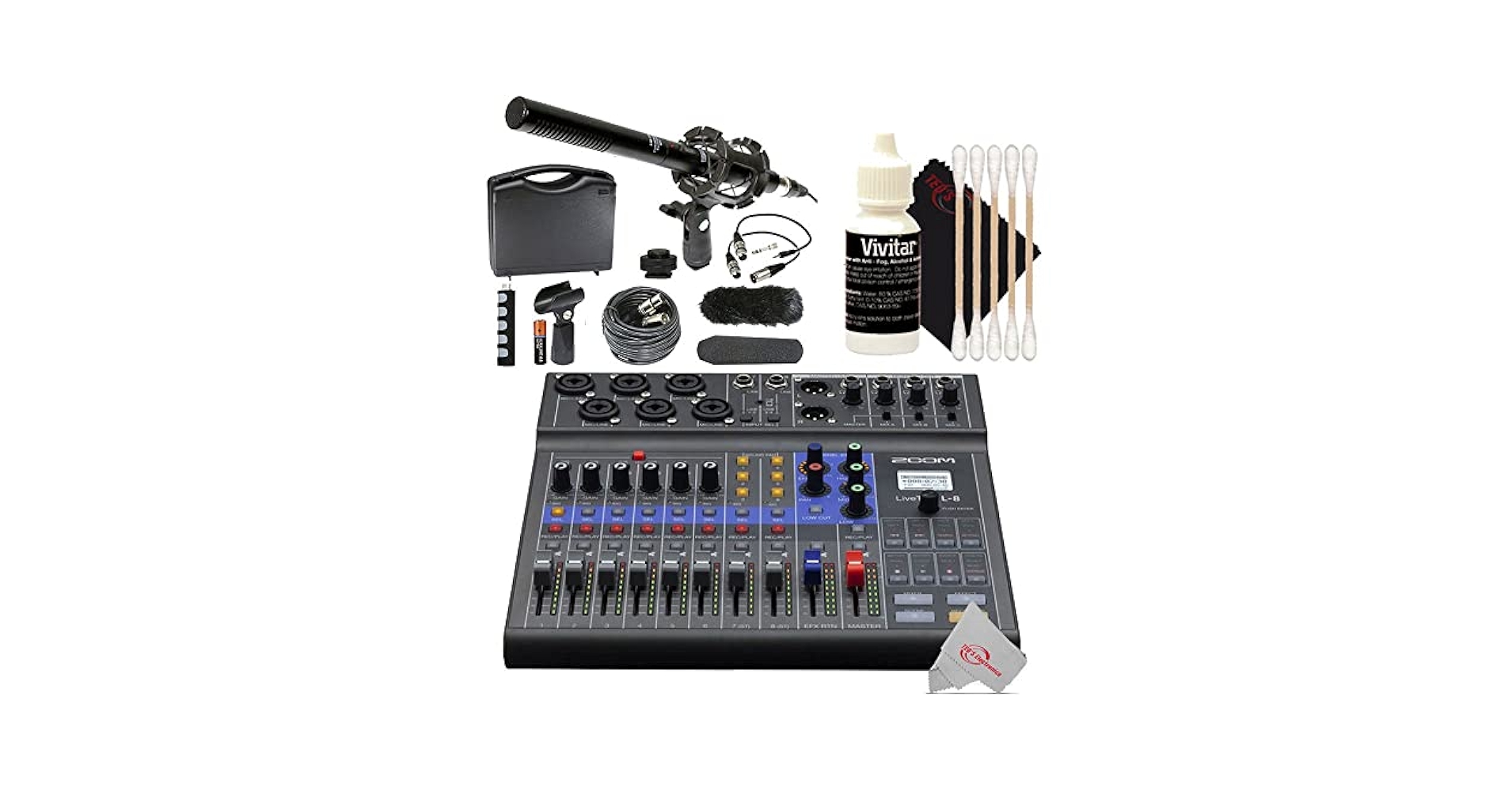 Amazon.com: Zoom LiveTrak L-8 Portable Podcast 8-Track