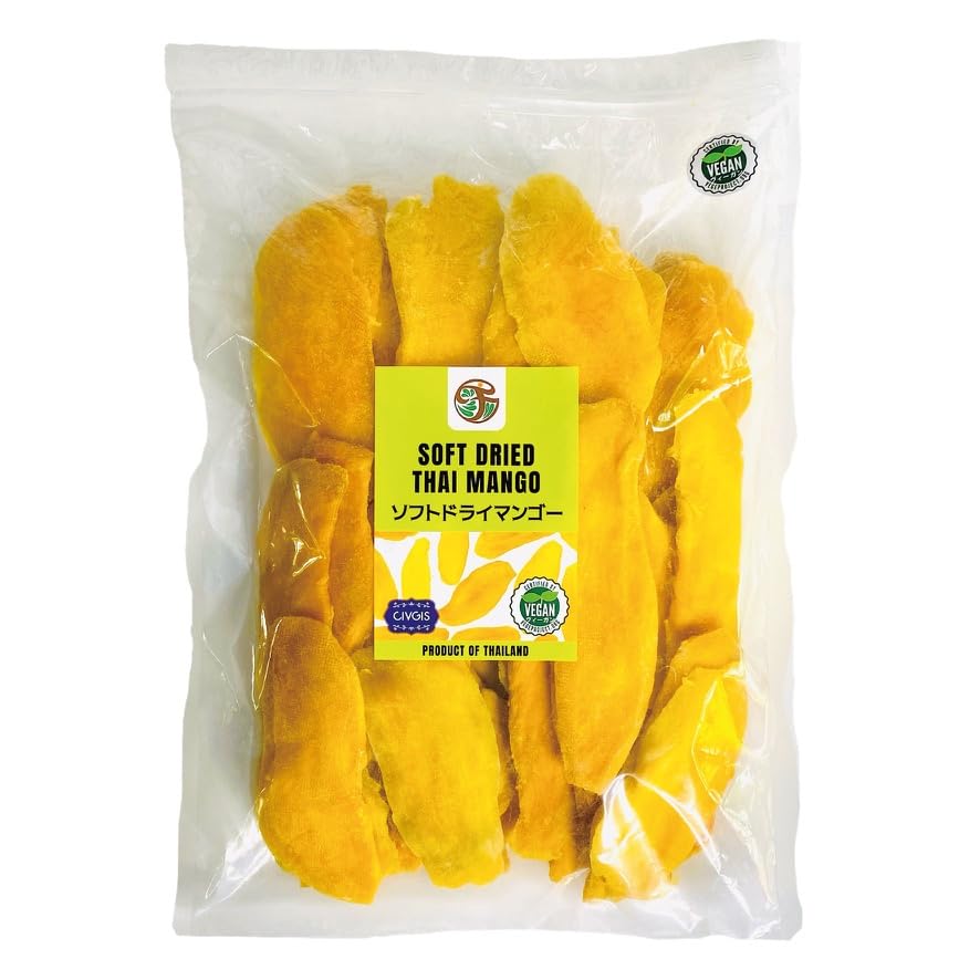 特選 ソフト ドライマンゴー 大容量1kg 完熟 甘過ぎない やわらか仕上げ 大きなスライスカット Soft Dried Mango 1kg (1kg X 3袋) Amazon.co.jp: 特選 ドライマンゴー 【大容量1kg】 完熟 甘過ぎない