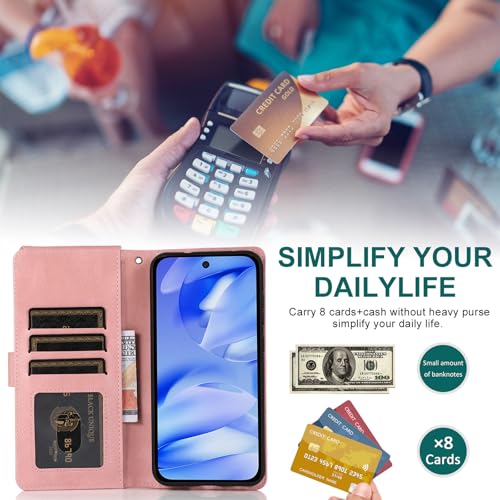 Coque Google Pixel 9A XKLLPT Or rose housse silicone mince et robuste