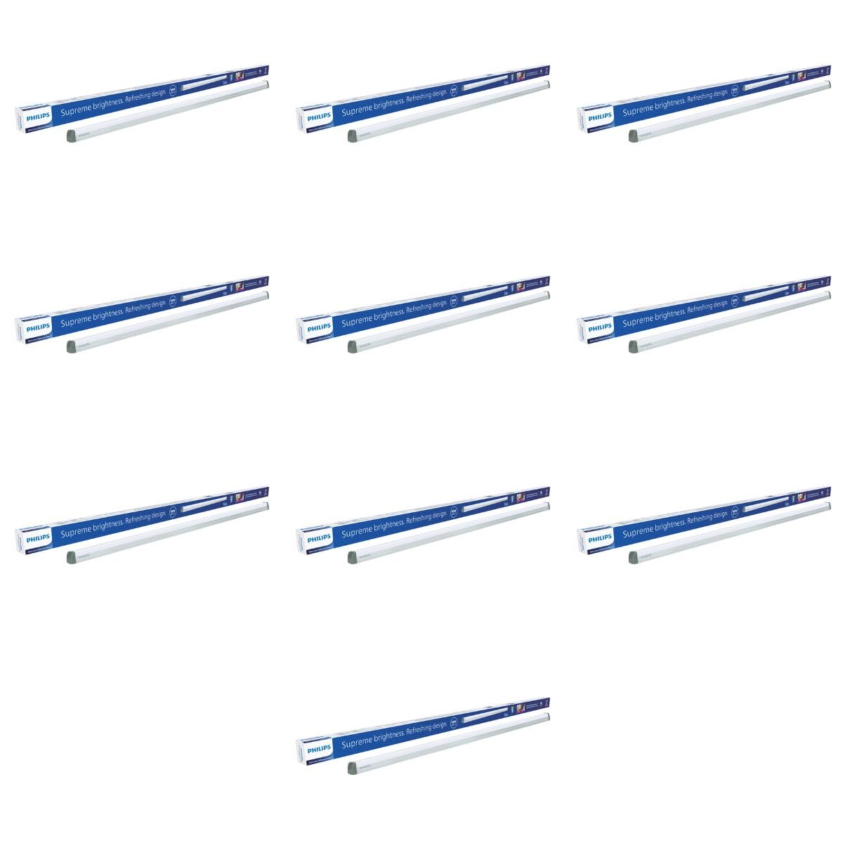 Philips SlimLine Advance Plus+ 80W Linear LED Batten | 8000 Lumens | 4 Feet (1195mm) Tube Light | Premium Aluminium Housing | 4kV Surge Protection | | Cool Day Light, Pack of 10-picture-17