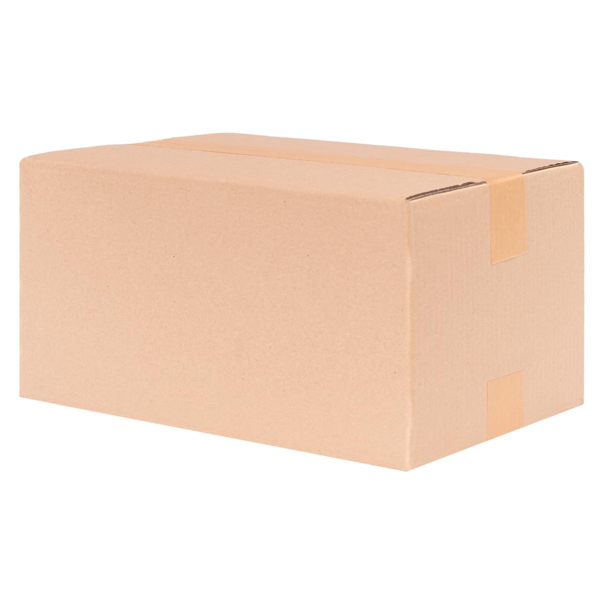 verpacking 100 Faltkartons 330x240x160mm braun KK 60 1 wellig rechteckige Versandkartons | DHL Paket 5Kg | DPD M | GLS M | H M Paket | für mittelgroße Waren, mittelgroße Versandkartons