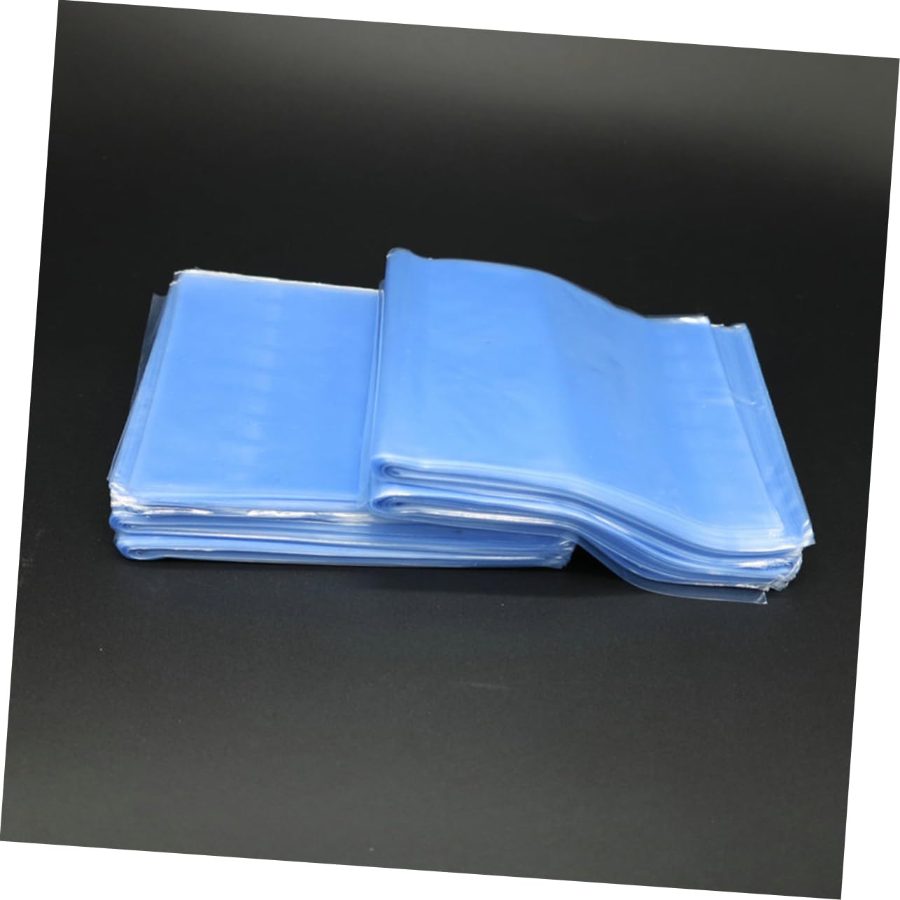 Ciieeo 100pcs PVC Heat Shrink Wrap Bags for Soap and Crafts 12x26cm Shrink Film Bags for DIY Projects for Packaging Candles and Bath Bombs