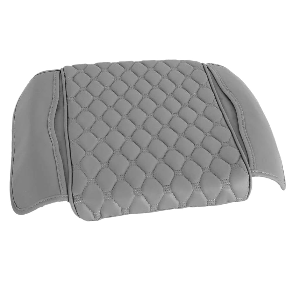 Fodera per cuscino per box bracciolo console centrale per auto, protezione per tappetino con tasche laterali, compatibile con universale