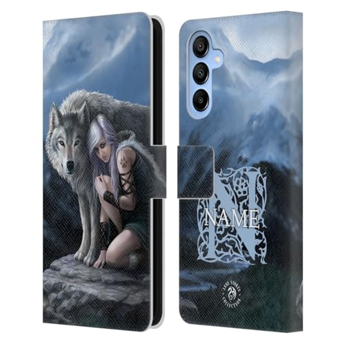 Coque en cuir Anne Stokes pour Samsung Galaxy A16 5G, un étui portefeuille artistique unique