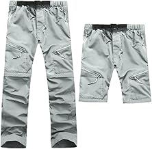 Minetom Women's Outdoor Trousers Spring Summer Thin Windproof Quick Dry Trousers Detachable Shorts for Hiking Camping Trekking Mountain