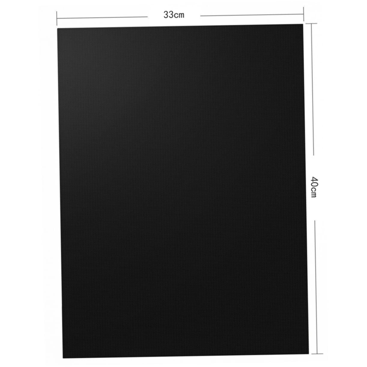 ibasenice 1Pc BBQ Grill Mat Heat Resistant Non Stick BBQ Grill Sheet for Outdoor Cooking for Vegetables Fish and Kebabs Prevents Food from Falling Through Grates