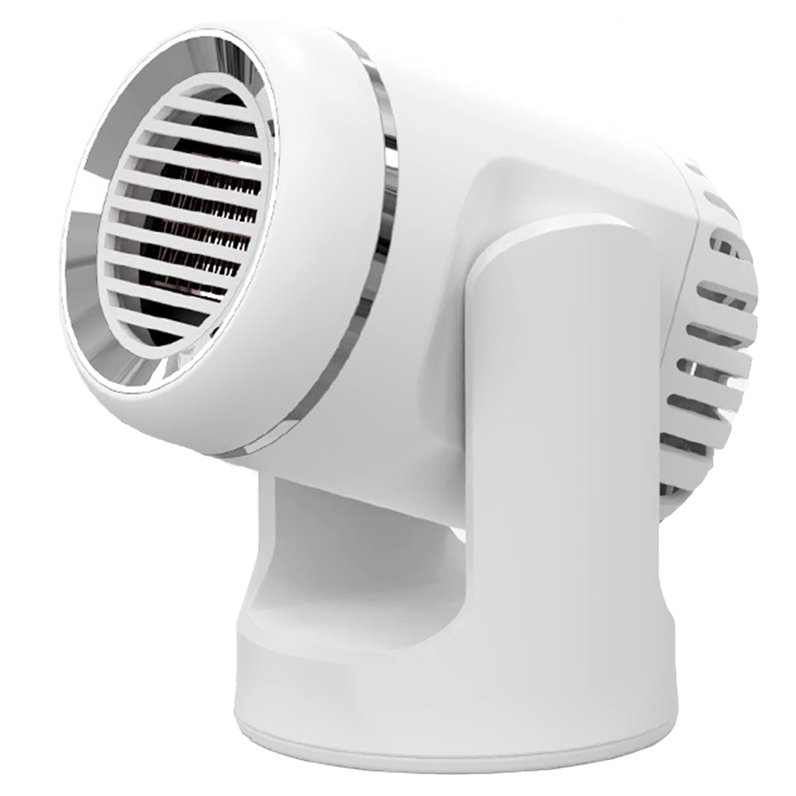 Autoheizung Tragbar 2 in 1 Heiz- und Kühlmodi für schnelles Aufheizen, Entfrosten, Entfroster und Autowindschutzscheibenlüfter, Lüfter im Zigarettenanzünder,White 12v