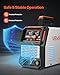 VEVOR Plasma Cutter, 50A Plasma Cutting Machine, 110V/220V Dual Voltage Digital Display IGBT Inverter - with 2T/4T Function & Adjustable PA/PT Time for Home Repairs, Workshops